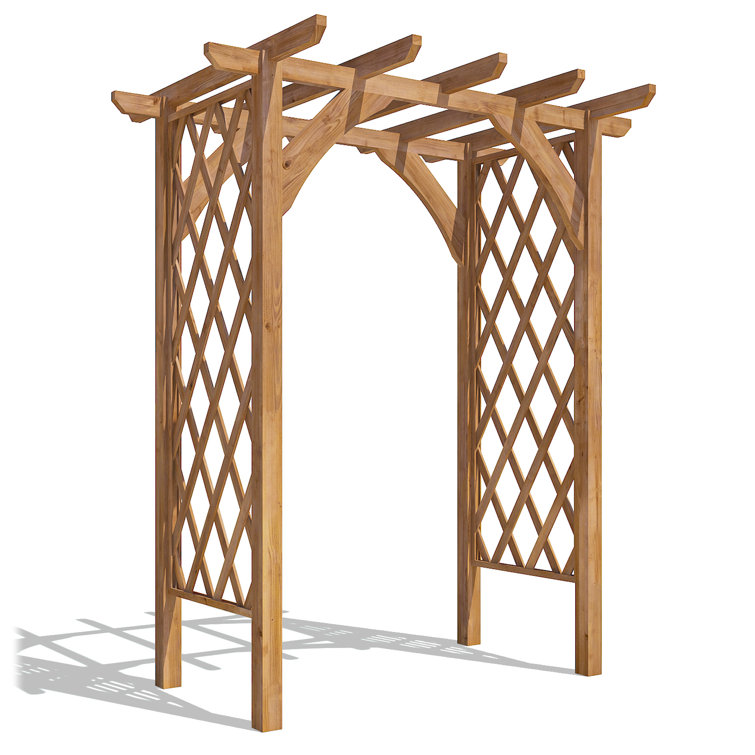 Dunster House Solid Wood Arch Wayfair.co.uk